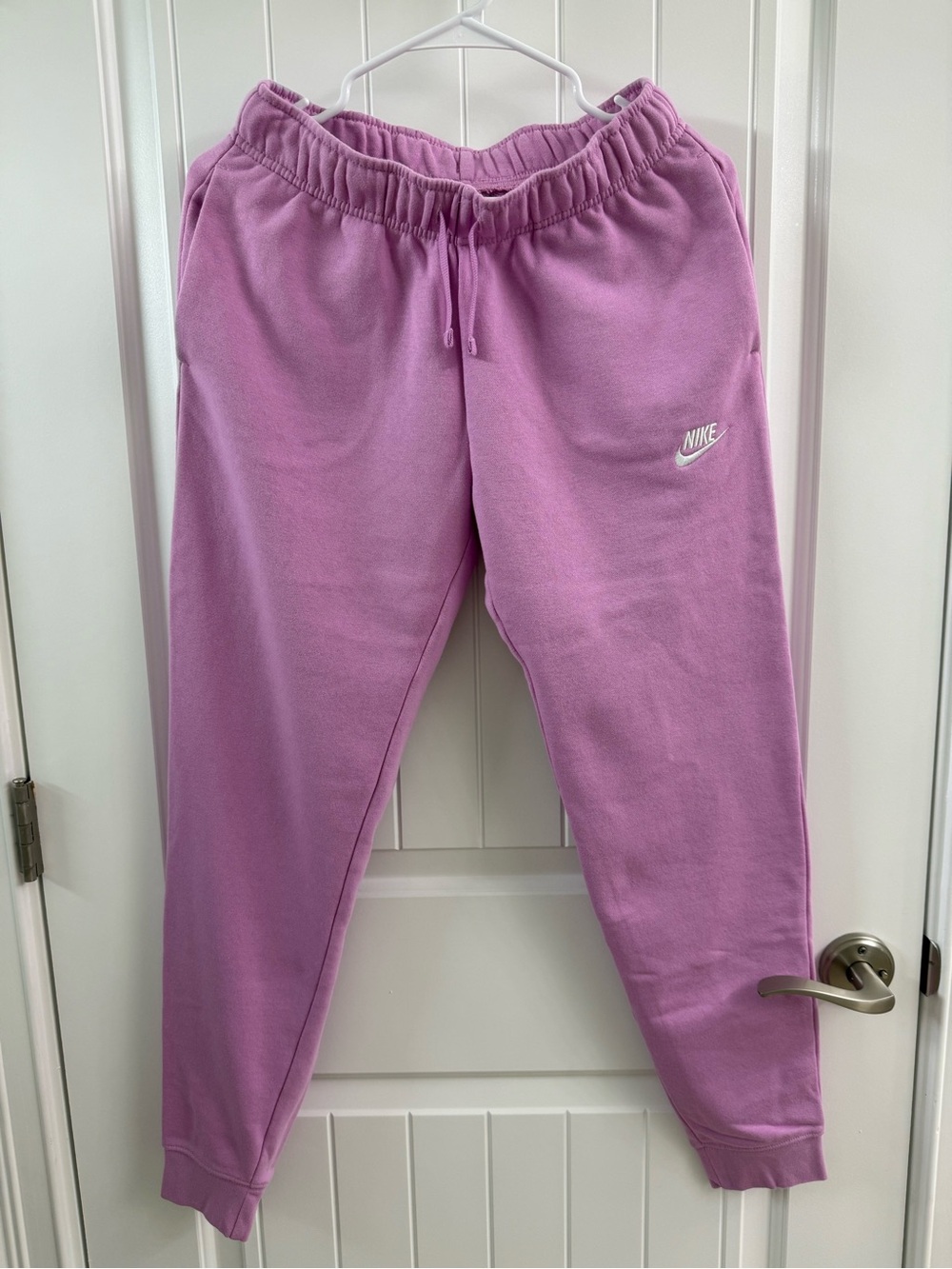 Nike Lilac/Pink Fleece Joggers for Kids